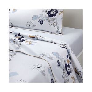 Yves Delorme 300 Thread Count Eclipses Flat Sheet